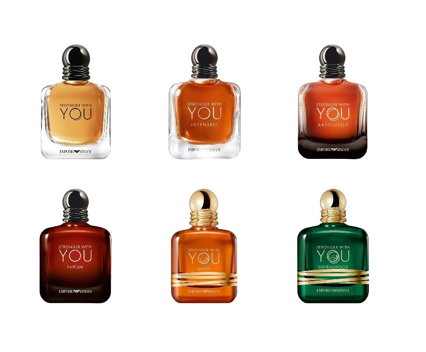 Zestaw: 6X Armani Stronger With You